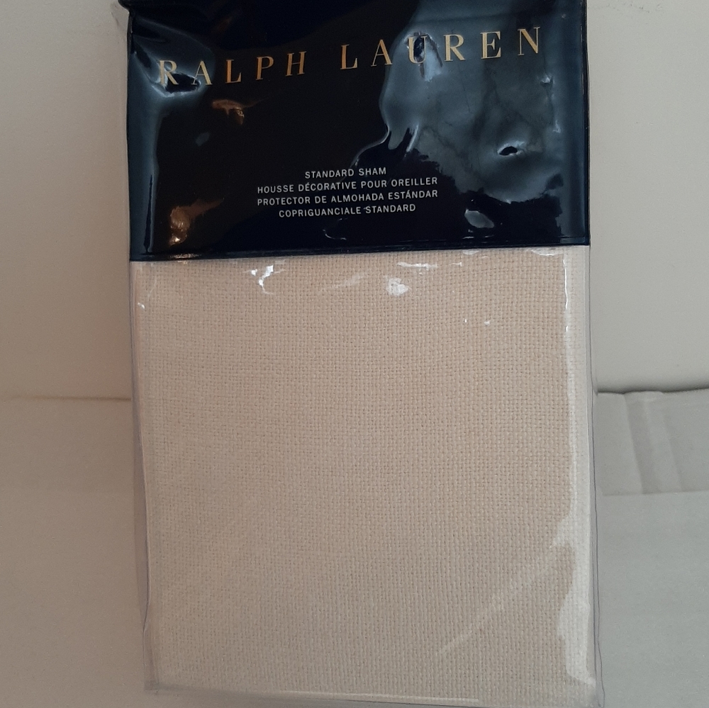 RALPH LAUREN Weston Park Linen Foley Standard sham